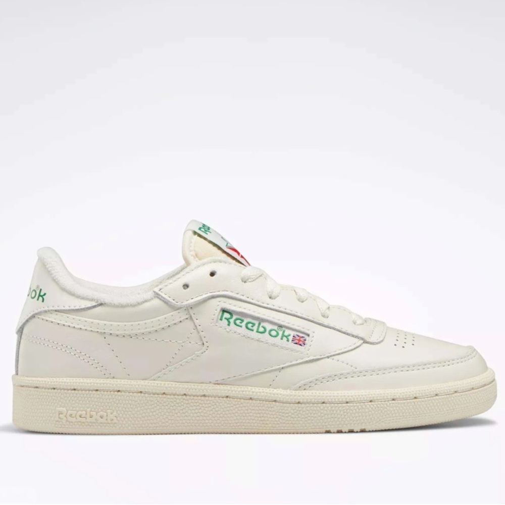 Reebok Women's Club C 85 Sneakers - Cream and Green